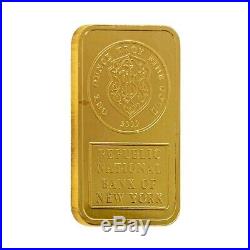 1 oz Johnson Matthey Republic National Bank Gold Bar. 9999 Fine (Sealed)