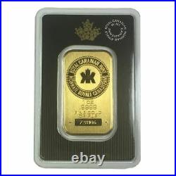 1 oz Royal Canadian Mint Gold Bar In Assay Card. 9999 Fine Gold