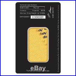 1 oz eBay Perth Mint Gold Bar. 9999 Fine (In Assay)