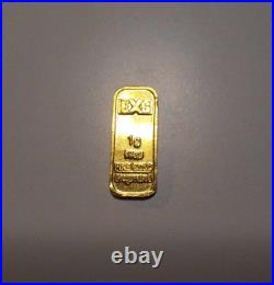 1g Gold Bar EXCHANGE GROUP 999.9 Fine Gold