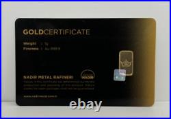 1g TAVEX Mint Gold Bar 999.9 Fine 24k Sealed PL 141755 1g TAVEX Mint Gold Bar 999.9 Fine 24k Sealed PL 141755