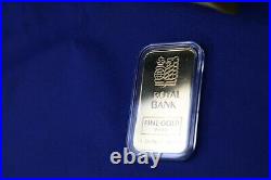 1oz 1989 Royal Bank Johnson Matthey JM Collectible 9999 Fine Gold Bar
