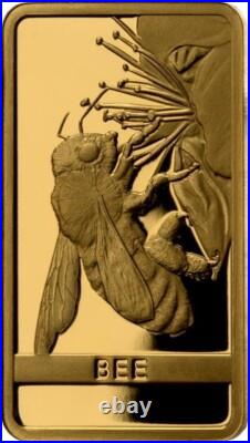 2025 Switzerland PAMP Bee Fine 1 g Gold Bar 9999 Gold Coin Swiss Fauna Wildlife