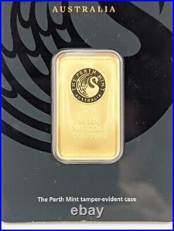 20 Gram The Perth Mint 99.99 Fine Gold Bar New Sealed in Assay Australia