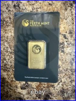 20 gram Gold Bar Perth Mint 99.99 Fine in Assay