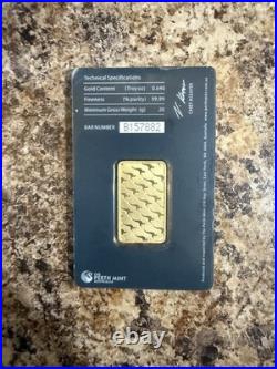 20 gram Gold Bar Perth Mint 99.99 Fine in Assay