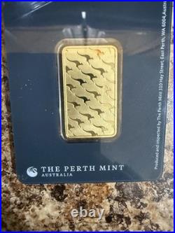 20 gram Gold Bar Perth Mint 99.99 Fine in Assay