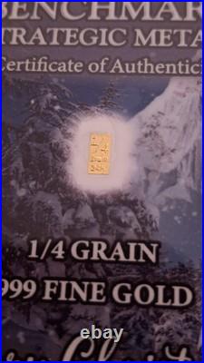 24k GOLD. 9999 FINE GOLD