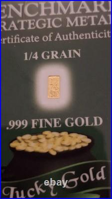 24k GOLD. 9999 FINE GOLD