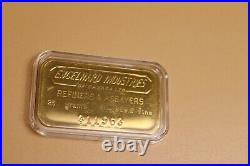 25 Grams Engelhard Industries of Canada Vintage Collectible 999.9 Fine Gold Bar