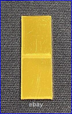 (2)-1 gram Gold Bars Valcambi Suisse Combibar. 9999 Fine Gold (2 Grams)