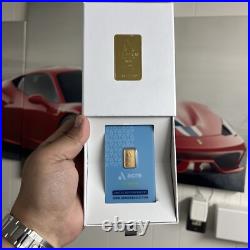 2.5 Gram. 9999 Fine Gold Acre Bar in Assay Original Gift Box SEALED