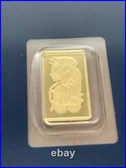 2.5 Gram Gold Bar PAMP Suisse 999.9 Fine in Sealed Assay