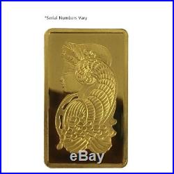 2.5 gram Generic Gold Bar. 999+ Fine (IRA-approved, Secondary Market)