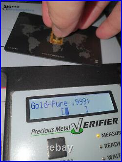 2.5 gram KARATBARS Gold Bullion. 999 Fine Gold bar 24K CERITIFIED & VERIFIED