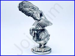 3.9 oz Hand Poured Silver Bar Marines Logo. 999+ Fine Statue by Gold Spartan