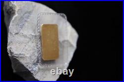5 Gram Engelhard Maple Leaf Collectible 9999 Fine Gold Bar in Original Mint Seal