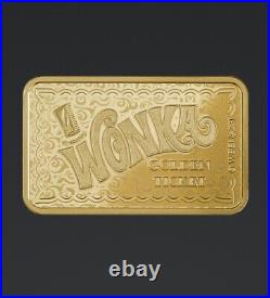 5 Gram PAMP Suisse Willy Wonka 9999 Fine Gold Bar New Sealed Assay Limit of 3000