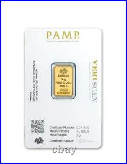 5 Gram Valcambi. 9999 Fine Gold Bar in Assay Pre-sale 5 Gram Valcambi. 9999 Fine Gold Bar in Assay Pre-sale