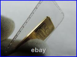 5 Grams Gold Bar JM Johnson Mathey 9999 Fine Gold 039064 Original Seal