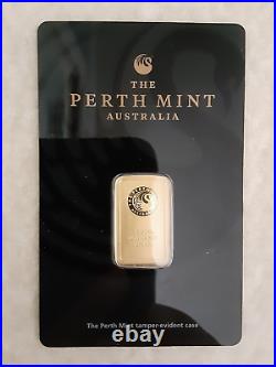 5 gram Gold Bar Perth Mint 99.99 Fineness sealed Bar #C015466