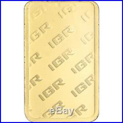 5 gram IGR Gold Bar Istanbul Gold Refinery 999.9 Fine in Sealed Assay
