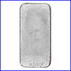 5 oz Emirates Gold Silver Cast Bar Serial #4.999 Fine (withAssay)