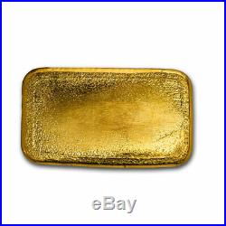 5 oz Gold Bar Cast-Poured APMEX. 9999 Fine Gold Bar