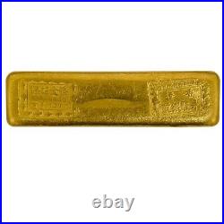 6.03 oz Wing Lung Bank 5 Tael Gold Bar. 99 Fine