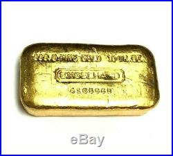999.9 fine gold ENGELHARD 10oz FINE BAR