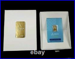 Acre 2.5 Gram Limited Edition. 999.9 Fine Gold Bar Sealed With OGP BOX #0894