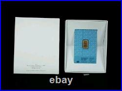 Acre 2.5 Gram Limited Edition. 999.9 Fine Gold Bar Sealed With OGP BOX #0894