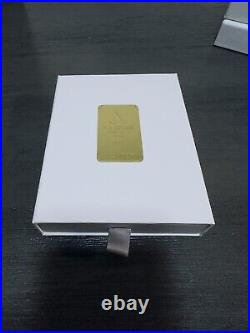 Acre Gold Swiss 2.5 Grams. 9999 Fine Bar Sealed Assay Coa Card In Box