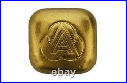 Ainslie Bullion Company 1oz 9999 Fine Gold Cast Bullion Bar