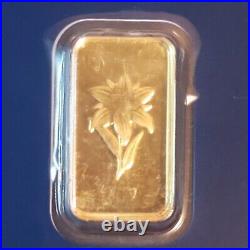 Al Etihad Gold Refinery UAE Lily 2.5 Gram Gold Bar Fine Gold Bullion-Rare