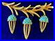 Antique_French_Victorian_18k_Gold_Dangling_Turquoise_Coral_Jellyfish_Brooch_Pin_01_tnc