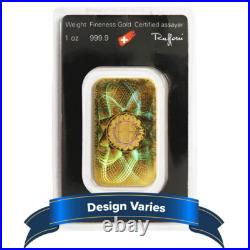 Argor Heraeus 1-oz Gold Bar. 9999 Fine in Assay Argor Heraeus 1-oz Gold Bar. 9999 Fine in Assay