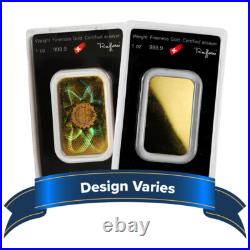 Argor Heraeus 1-oz Gold Bar. 9999 Fine in Assay Argor Heraeus 1-oz Gold Bar. 9999 Fine in Assay