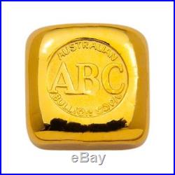Australian Bullion Company ABC 1oz Cast Bar. 31.103g 0.9999 Fine Gold