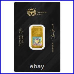 Box of 20 1 oz Germania Mint Gold Bar. 9999 Fine (In Assay)
