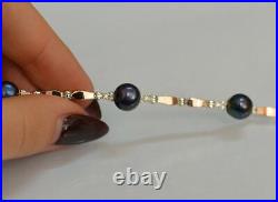 Bracelet Silver Pearls Gold Plated Stamp Ukraine Fashion Sterling Jewelry 375