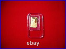 Credit Suisse 5 Gram. 9999 Fine Gold Bar