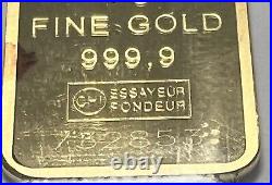 Credit Suisse 5 Gram Gold Bar. 9999 Fine Gold