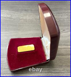 Degussa 20g Fine Gold 999.9 Coffin Bar in Degussa Box