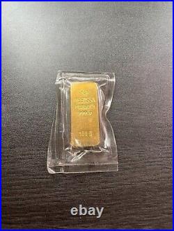 Degussa Feingold 100g 999.9 Fine Gold Bar