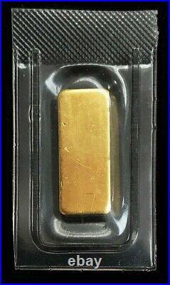 Degussa Gold 10 Grams. 9999 Fine Sealed Ingot Bar