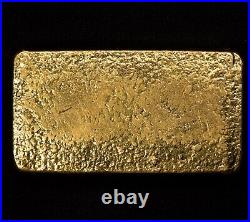 ENGELHARD Half Kilo 16 oz. 999 Fine Gold Poured Bar Rare Example SKU-G1724