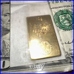 Extremely Rare Vintage Gold Bar Heraeus 10 Grams. 9999 Fine 25 SEP 1961 Swiss