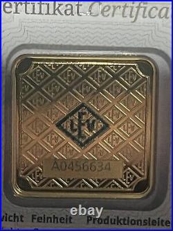 Geiger 10 Gram. 9999 Fine Gold Bar Sealed in Assay