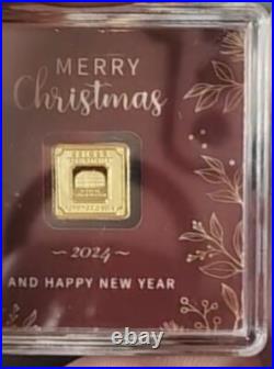 Geiger In Assay-1 Gram Gold Bar (Only 1,000 Mintage) -999.9 Fine Baby Geiger